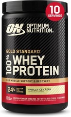 Whey Protein Powder 24g Protein, Gluten Free, Vanilla Ice Cream 10.9 oz