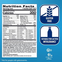 Ensure Plus Dark Chocolate Nutrition Shake | Meal 8 Fl Oz (Pack of 24)