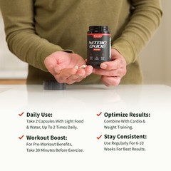 SNAP Nitric Oxide Booster 1500mg L-Arginine L-Citrulline Clean Label Certified