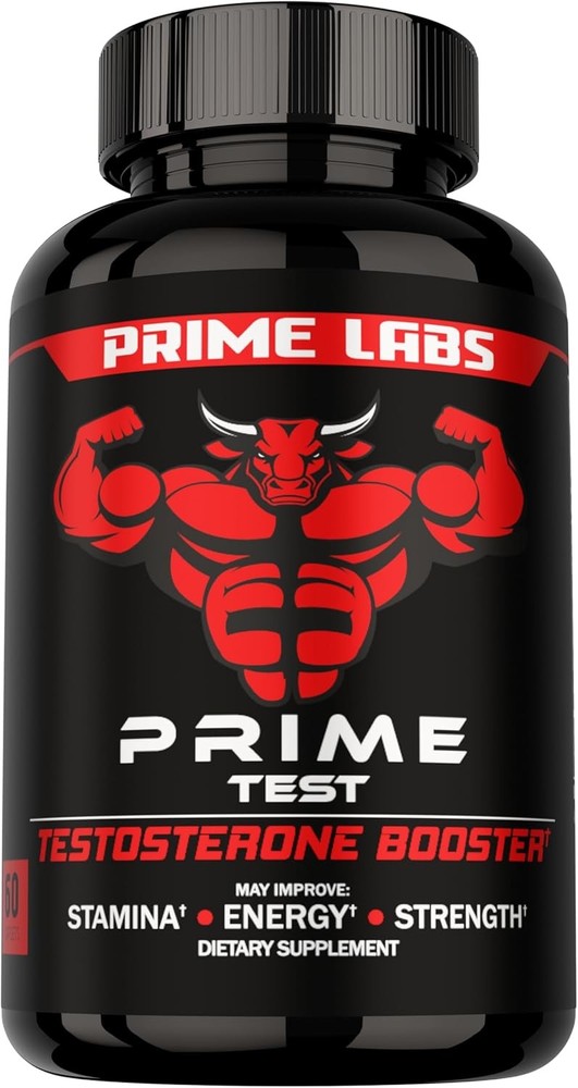 Prime Labs – Men’s Testosterone Booster – Stamina, Endurance, & Strength Booster