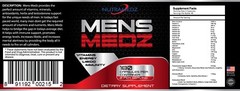 MENS MEDZ 180ct by Nutramedz, MENS MULTI VITAMIN, ALL IN ONE VITAMIN