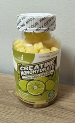 Creatine Lemon Gummies Creatine 90 Gummies Dietary Supplement New 11/26 R2