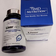1MD LiverMD Liver Support Supplement Siliphos Milk Thistle Extract EXP 10/2026