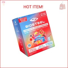 BioSteel Electrolytes Powder Variety Pack – 30 Hydration Packets with Essential