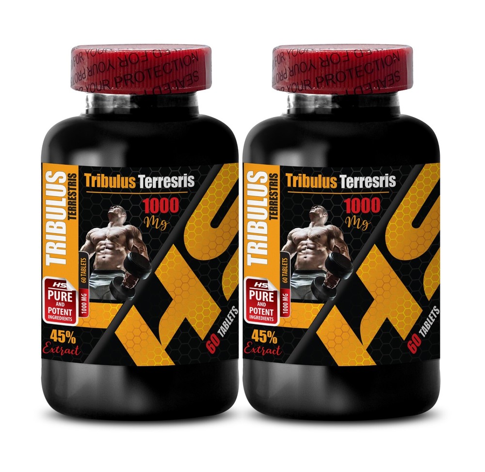 tribulus extract for men – TRIBULUS TERRESTRIS 1000mg – energy pills – 2 Bottles