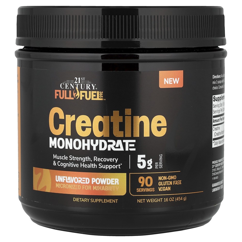 Full Fuel 365™, Creatine Monohydrate, Unflavored, 16 oz (454 g)
