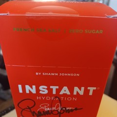 AutographedShaunJohnson Instant Hydration Electrolyte Drink Mix Cherry Limeade