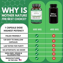 NAC 600mg, Glass Bottle, N-Acetyl Cysteine Antioxidant Glutathione Precursor,…
