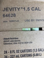 Protein Nutrition Jevity Feeding Peg Tube Drink Fiber 8oz 24pk Ex Nov 2026