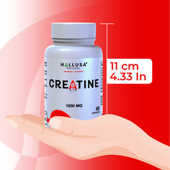 CREATINE Monohydrate – Muscle Building – Enhanced Strength & Performance -60 Cap