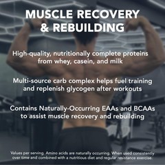 HighProtein Clean Gainer Powder 5LB Vanilla 550 Calories, 30g Protein