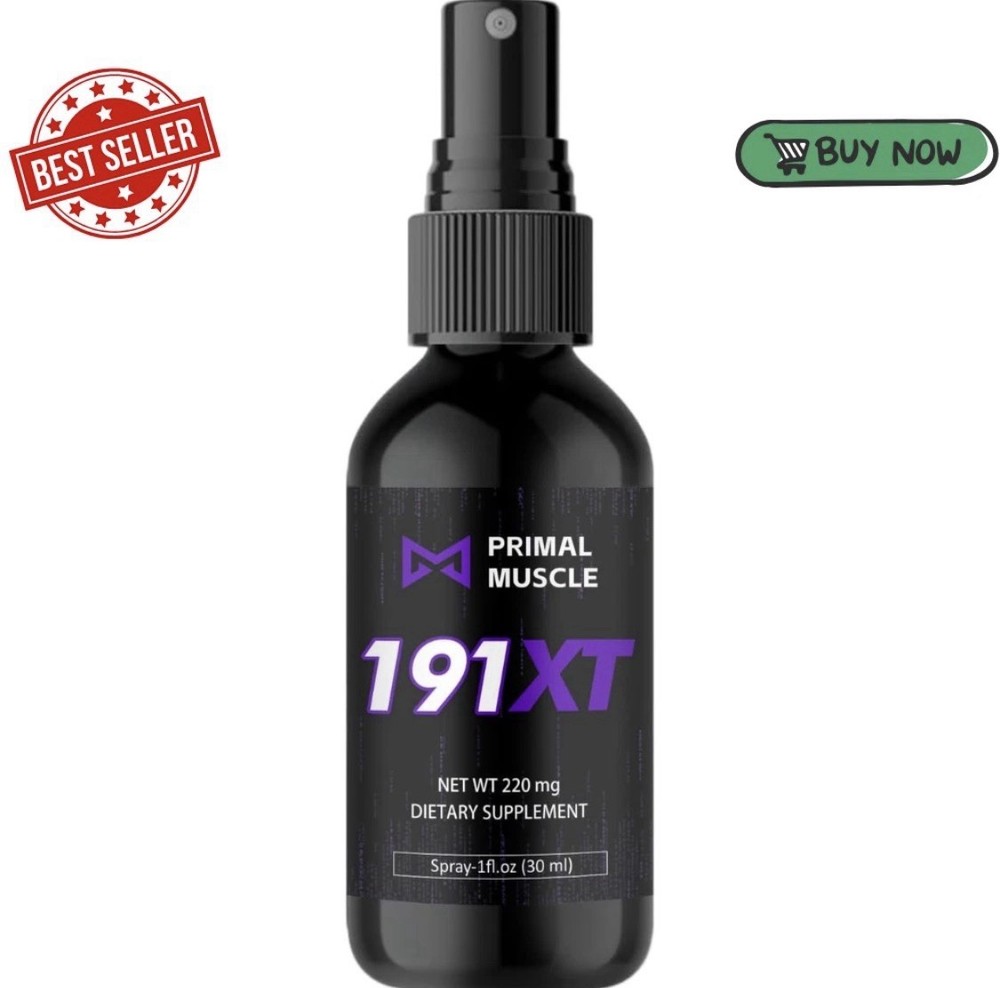 Primal Muscle 191XT Recovery Spray | 191XT Primal Muscle Spray, Plant-Based