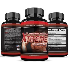 Xtreme 5000 Extreme Arginine Nitric Oxide Strength Endurance Recovery 10 Bottles