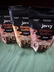 ✨(3) Variety Javvy Caramel, Orig & Mocha Protein & Instant Iced Coffees ☕️