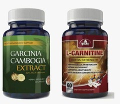 Garcinia Cambogia Weight Management & L-Carnitine Metabolism Support Supplement