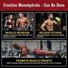 Creatine Monohydrate 450 Capsules – Muscle Explosion,Endurance/Energy,Fitness