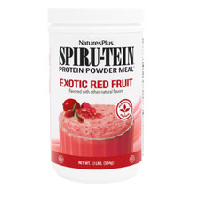 Spiru-Tein Protein Powder Meal Exotic Red Fruit 1.1 Pounds