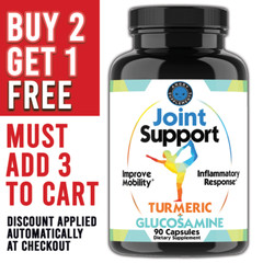 Angry Supplements Joint Support Turmeric Glucosamine Anti Inflammatory Mobility