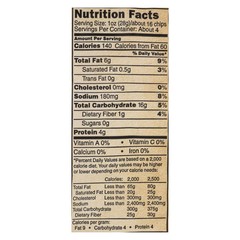 The Daily Crave Lentil Chips: Zesty Himalayan Pink Sea Salt (8 – 4.25 Oz. Bags)