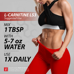L-CARNITINE LS3 3000 Fat Loss – Metabolism Activator – Gummy Bear (32 Servings)
