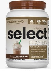 PESCIENCE SELECT PROTEIN Café Series 1.4 lb (20 Serv) Van Sweet Cr BEST BY 09/26