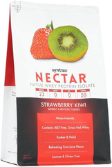Whey Isolate Protein Powder Strawberry Kiwi 2 Lb Nectar