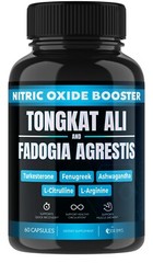 (1 Pack) Testosterone Supplement Booster Capsules Blood Flow Nitric Oxide