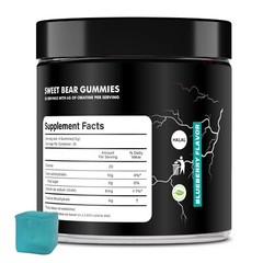 Creatine Monohydrate Gummies 6g Great For Workout And Recovery 120 Gummies NEW