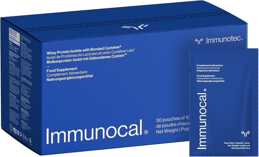 Immunocal Classic Blue Regular Glutathione Precursor, 30 Pouches by Immunotec