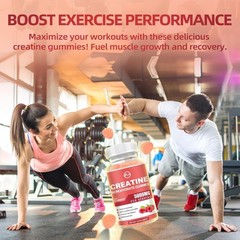 Creatine Monohydrate Gummies – Increase Strength and Build Muscle
