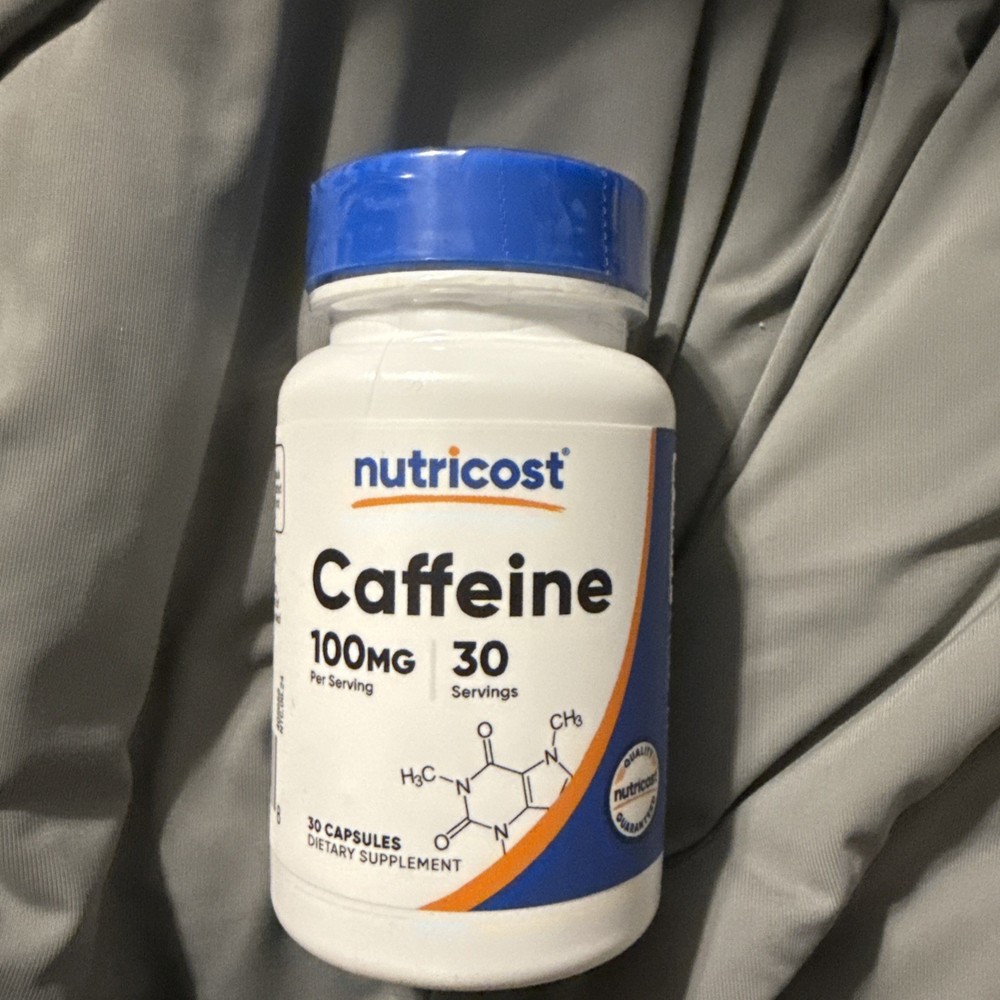 Nutricost Caffeine Pills 100mg 30 Capsules