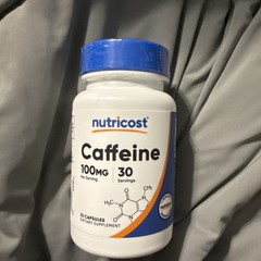 Nutricost Caffeine Pills 100mg 30 Capsules