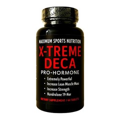 Maximum Sports Nutrition X-Treme Deca Tablets 100mg 60ct.