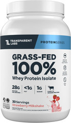 Transparent Labs Grass-Fed Whey Protein Isolate – Natural Flavor, Gluten Free Gr
