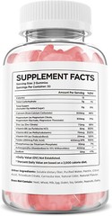NutriVigor Calcium & Magnesium Gummies with Vitamin D3 and Zinc ~ Sugar-Free
