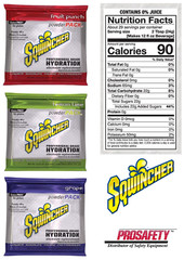 Sqwincher Electrolyte Powder Beverage Sport Drink Mix VARIETY 3- 2.5 Gallon PKG