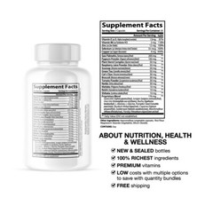 Prosta Vive- Support Supplement for Men – Urinary & Bladder Health-5 Bottles