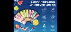 WASETLY Electrolyte Hydration Powder Sugar Free 30 Sticks Variety Flavors