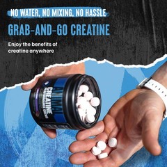 Animal Creatine Chews – Enhanced 120 Count (Pack of 1), No Color