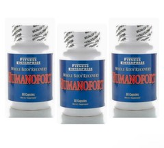 FREE SHIPPING 3 Pack of Humanofort by Fitness Enterprise Authorized Retailer