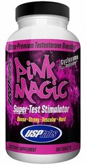 USP Labs Pink Magic Ultra Hard Premium Super Testosterone Booster 180ct 01/2031
