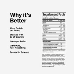 Muscletech Whey Protein Powder (Vanilla 2.2 Pound (22 Servings), Vanilla