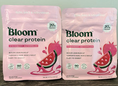 Bloom Clear Protein Powder Strawberry Watermelon-2 pack