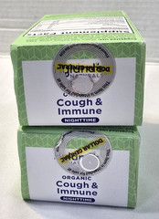 2x Hyland’s Baby Organic Cough & Immune Nighttime 2 fl oz each EXP 8/2026- 1yr+