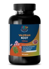 Valerian Root Extract Organic, Relaxation, Tranquil Rest, Sleep Support 1 Bot
