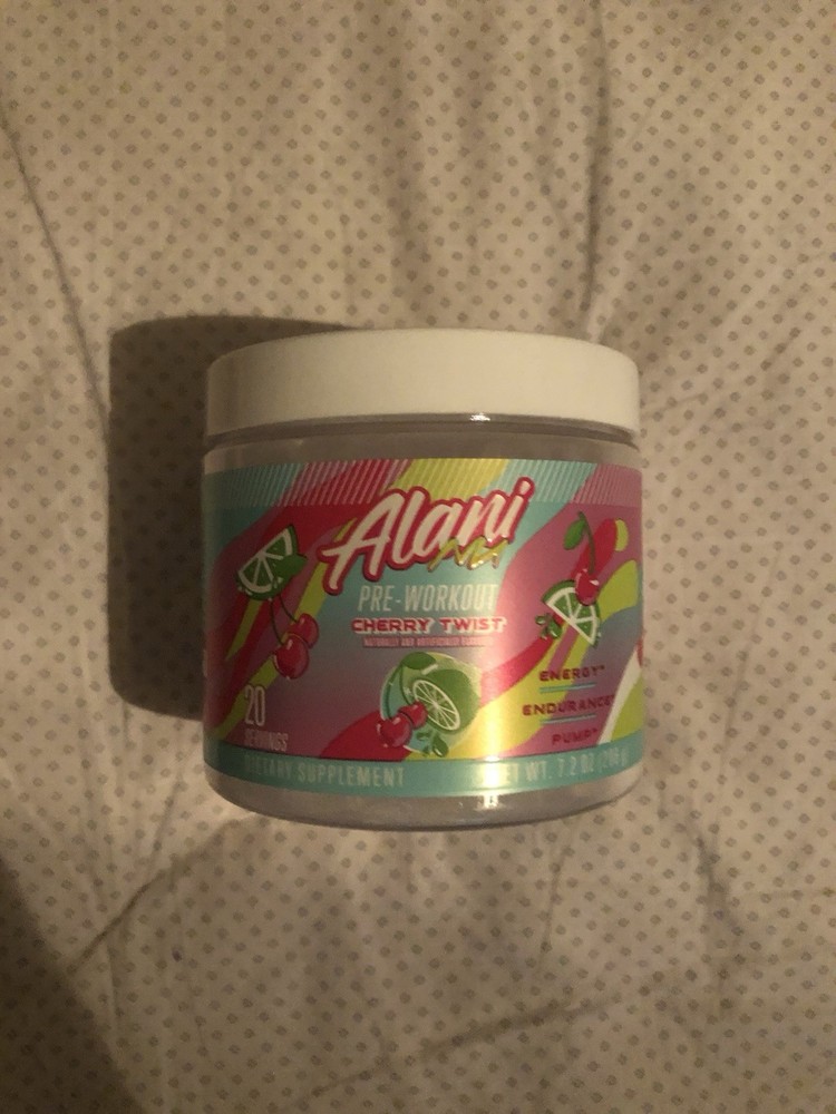 Alani Pre Workout Cherry Twist 7.2 Oz