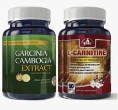 Garcinia Cambogia Weight Management & L-Carnitine Metabolism Support Supplement
