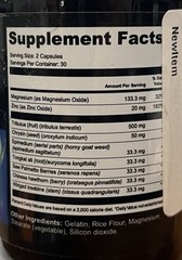 Testotitan Testosterone Booster Muscle Growth Energy Libido Capsules 60ct 08/27
