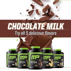MusclePharm Combat Protein Powder, Chocolate Milk Flavor, Fuels Muscles for…
