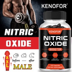 Nitric Oxide Booster L-Arginin, L-Taurine 60/120 Caps Sexual Health Support